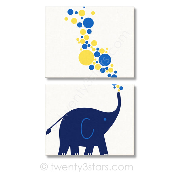 Elephant & Bubbles Wall Art - twenty3stars