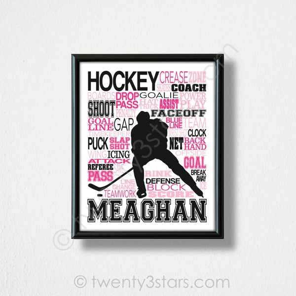 Hockey Sticks Wall Art -twenty3stars