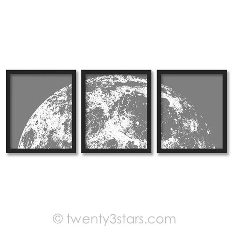 Rising Moon Wall Art - twenty3stars