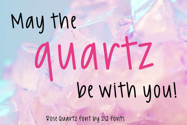 Rose Quartz Handwritten Font (OTF) - by 212fonts 212 Fonts