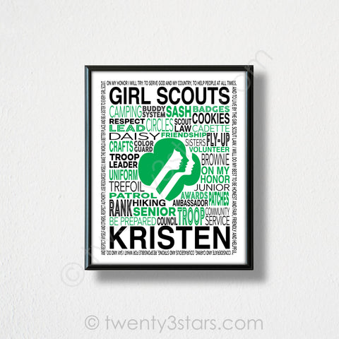 Girl Scouts Wall Art - twenty3stars