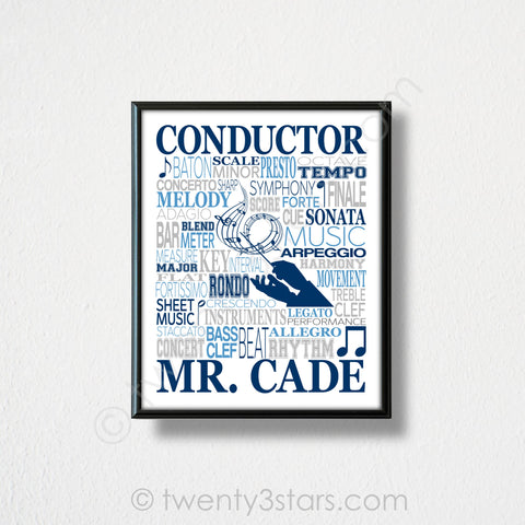 Conductor Wall Art - twenty3stars