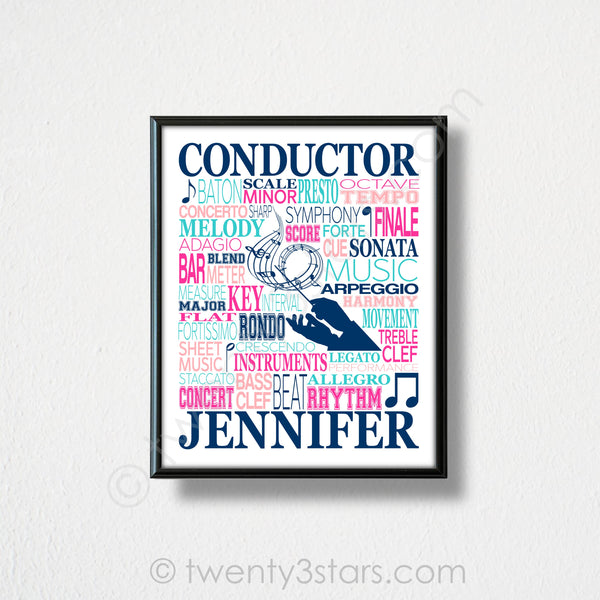 Conductor Wall Art - twenty3stars