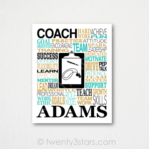 Coach Wall Art - twenty3stars