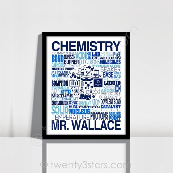 Biology Teacher Wall Art - twenty3stars