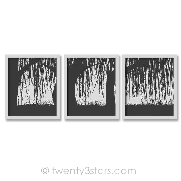 Weeping Willow Trees Wall Art - twenty3stars