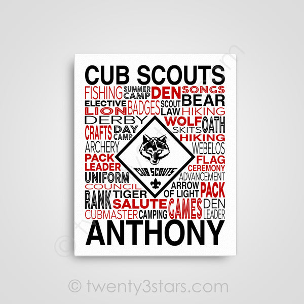 Cub Scouts Wall Art - twenty3stars