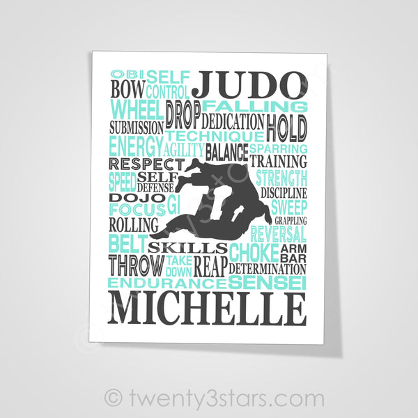 Judo Wall Art - twenty3stars