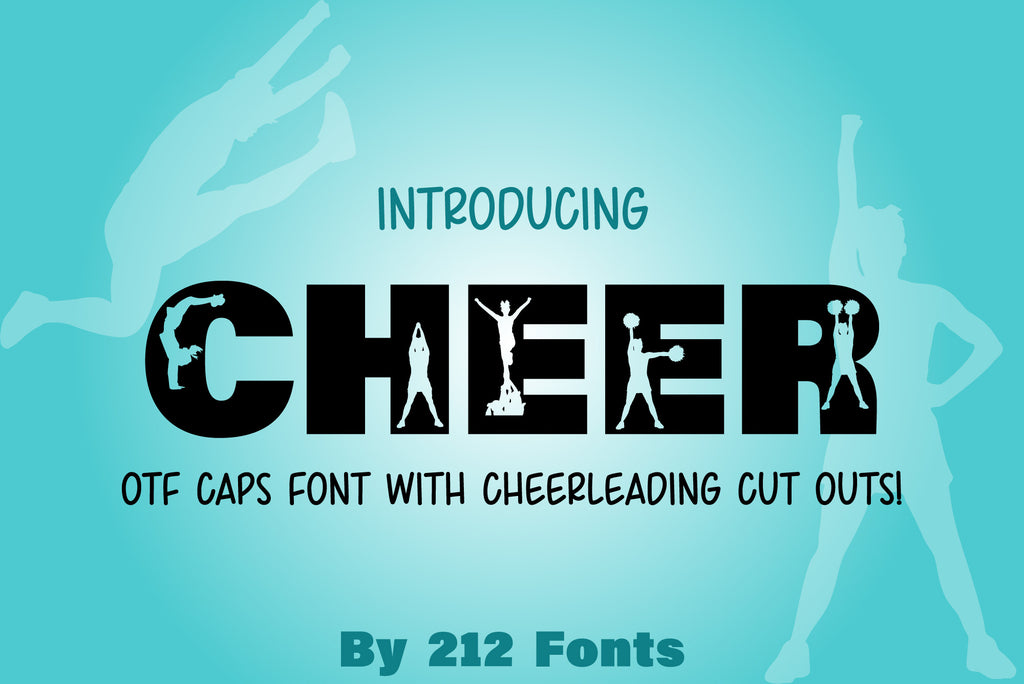 Cheer Caps Display Font (OTF) - by 212fonts