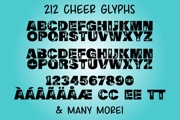Cheer Caps Display Font (OTF) - by 212fonts